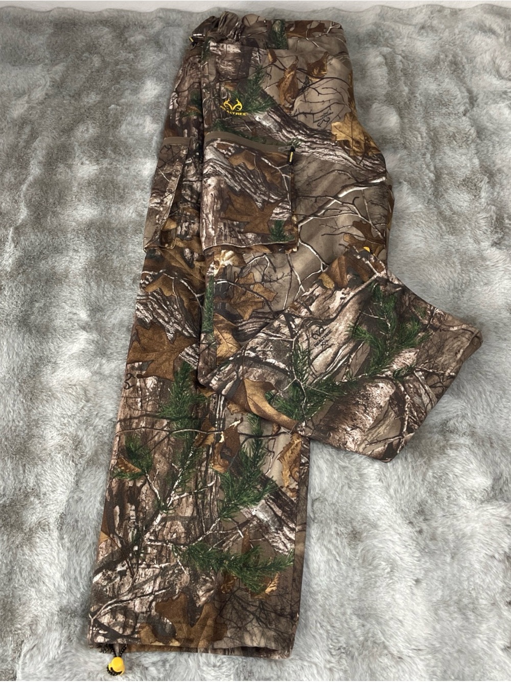 Realtree Men's Camouflage Cargo Hunting Pants 36x38L-0244